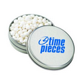 Medium Round Tin - White Mints